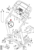 Icon Health & Fitness, Inc. Storage Latch Pin Knob with Bracket 214691 214688 Works with Proform Treadmill - fitnesspartsrepair