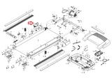 Image Proform Weslo Treadmill Left front Endcap 199753 - fitnesspartsrepair