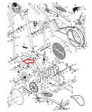 Image Weslo Epic HealthRider Proform Elliptical Carriage Bolt M10 X 112MM 180005 - fitnesspartsrepair