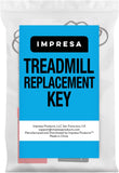 IMPRESA Replacement Treadmill Safety Key - Fits Many Models Including Weslo, Proform/Pro-Form, Nordictrack, Lifestyler, Horizon, Healthrider, iFit and More - Comparable to 119038 and 119039 - fitnesspartsrepair