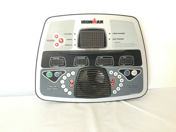 Ironman Fitness 220T Treadmill Display Console Panel TR9020 - fitnesspartsrepair