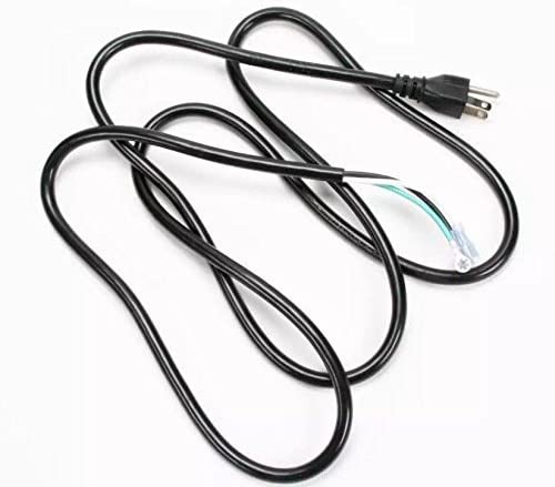 Johnson Health Technologies Power Cord t9200 t9250 t9450 t9600 t9550 002130-00 Works with Vision Fitness Treadmill - fitnesspartsrepair