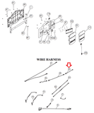 Keys Fitness HealthTrainer Treadmill Console Main Wire Harness 413-00038 - hydrafitnessparts