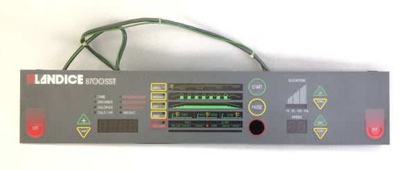 Landice 50 60 90 Series 8700SST 8700 L8 L9 Treadmill Display Console Panel 70171 - hydrafitnessparts