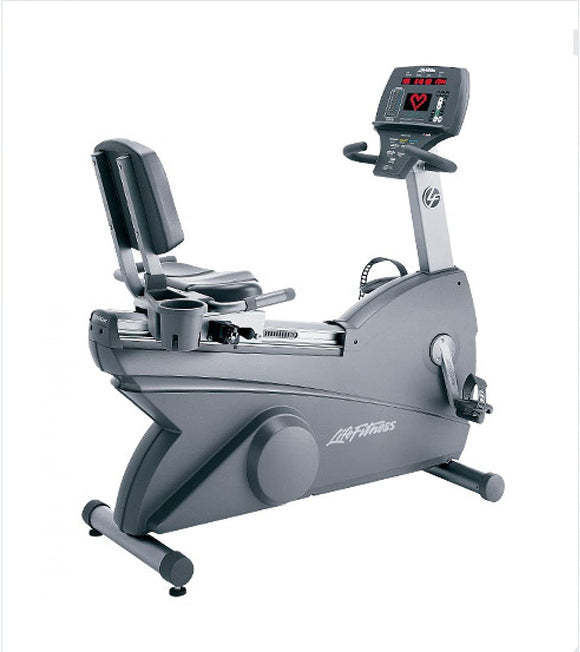 Life Fitness 90R Commercial Recumbent Bike Used in Home SO Like New - fitnesspartsrepair