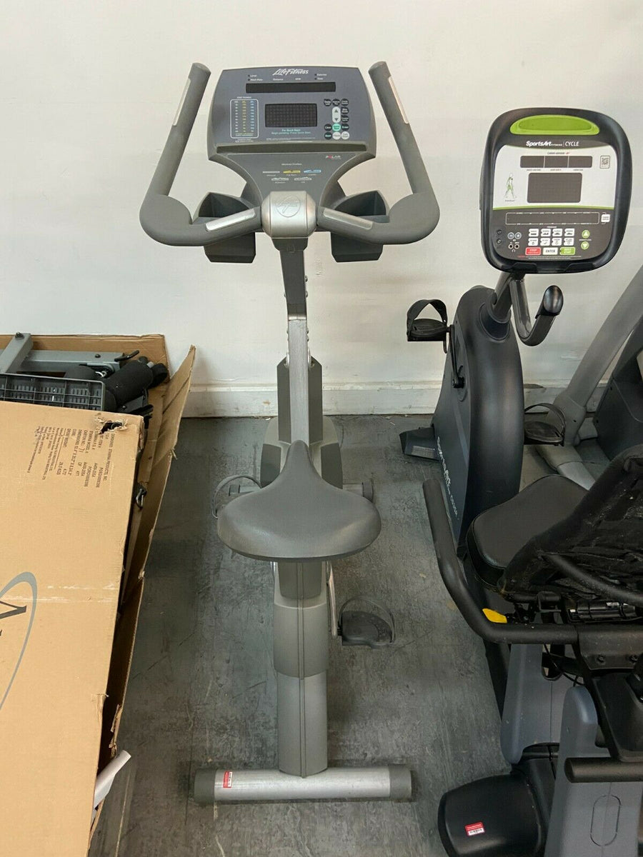 Life fitness 93c upright bike sale