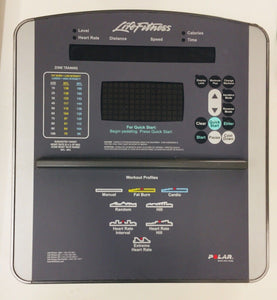 Life Fitness 93x Elliptical Crosstrainer Display Console Panel ak62-00147-0000 - fitnesspartsrepair