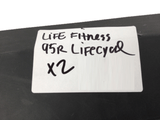 Life Fitness 95R Elevation CLQ -ALLXX-XX Recumbent Bike Extrusion Black 95R-EXTB - hydrafitnessparts