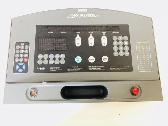 Life Fitness - 95Ti Commercial Treadmill Display Console K58N-12616-0000 TV - fitnesspartsrepair