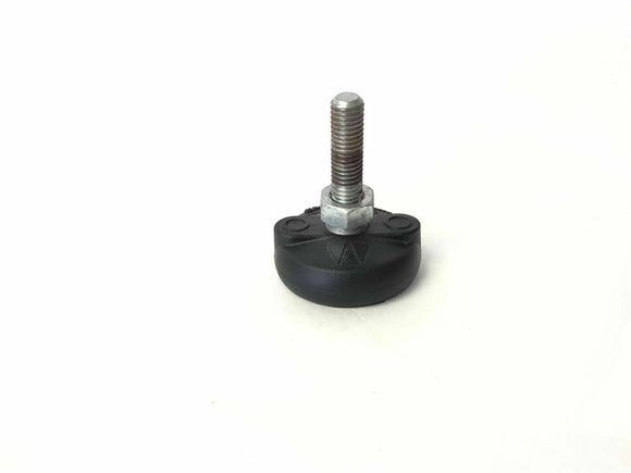 Life Fitness 95X Elliptical Rear Leveling Foot Leveler With Nut AK68-00214-0003 - fitnesspartsrepair