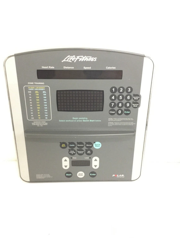 Life Fitness 95xi Elliptical Display Console AK62-00191-0001 AK62-00145-0000 - fitnesspartsrepair