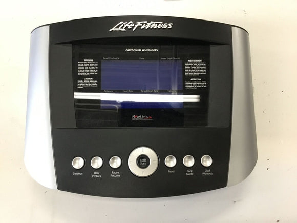 Life Fitness Advanced Treadmill Display Console ADVT-000X-0202 T3 F3 - fitnesspartsrepair