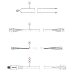 Life Fitness Arc 7301 7101 7201 5801 5101 Elliptical Power Cable 1003521-0004 - hydrafitnessparts