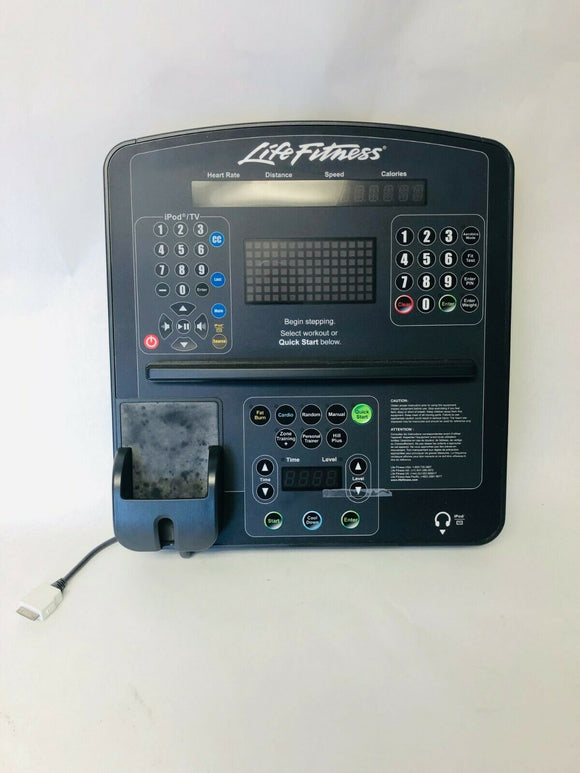 Life Fitness CLSL Upright Stepper Display Console Assembly CLEDL-ENGEX-01N - fitnesspartsrepair