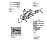 Life Fitness Cross Trainer - X7-XX00-0103 Elliptical Right Coupler Motor 8310801 - hydrafitnessparts