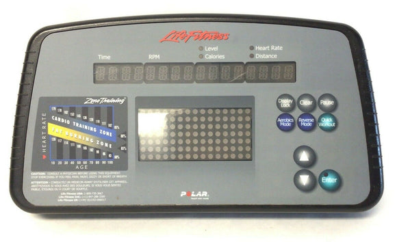 Life Fitness CT5500 Treadmill Display Console Assembly AK61-00022-0001 - hydrafitnessparts