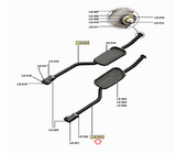 Life Fitness Cybex Parabody Elliptical Right Pedal Arm Assembly AK69-00121-0000 - hydrafitnessparts