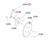 Life Fitness E3 E1 E5 X1 X5 X7 X8 Elliptical Crank Arm REX2LL2 - fitnesspartsrepair