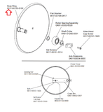 Life Fitness Elliptical Rear Flywheel Snap Ring 0017-00100-0152 - hydrafitnessparts