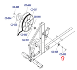 Life Fitness Elliptical Retainer Ring 63/64 REX0JEJ - fitnesspartsrepair