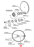 Life Fitness Elliptical Woodruff Key 0K53-01122-0000 - hydrafitnessparts