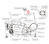 Life Fitness LC-5500R Recumbent Bike Main Wire Harness AK19-00066-0000 - fitnesspartsrepair