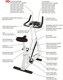 Life Fitness LC-9500HR Upright Bike Display Console Assembly AK46-00043-0006 - fitnesspartsrepair