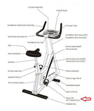 Life Fitness LC9500 LC-9500HR Upright Bike Right Pedal w/o Strap AK17-00026-0014 - fitnesspartsrepair