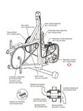 Life Fitness Lifecycle Upright Bike Alternator Motor W/Flywheel 0017-00009-0841 - hydrafitnessparts