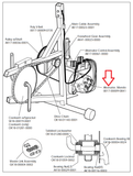 Life Fitness Lifecycle Upright Bike Alternator W/ Resistor 0017-00009-0841 - fitnesspartsrepair