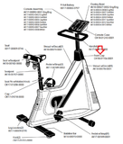 Life Fitness Lifecycle Upright Bike Front Cap OK18-01156-0001 - hydrafitnessparts