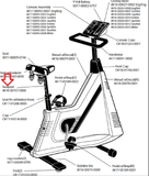 Life Fitness Lifecycle Upright Bike Seat Post Adjustment AK18-00157-0000 - hydrafitnessparts