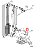 Life Fitness Parabody Strength System Chain 12 Link ACU05-0193 - hydrafitnessparts