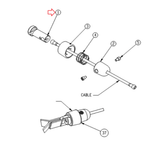 Life Fitness Parabody Strength System Quick Connect Coupler 7726201 - hydrafitnessparts