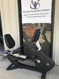 Life Fitness Platinum Club Series Engage Recumbent Bike Integrated TV LifeCyclecle - fitnesspartsrepair