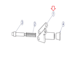 Life Fitness Pro-2 Pro-2SE Strength System PS 4 BAR Shifter Weldment 7379995 - hydrafitnessparts