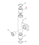 Life Fitness Pro-2SE Signature Optima Strength System Linear Bearing 3245601 - hydrafitnessparts