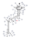 Life Fitness PSFLY PSFLYSE Strength System Shaft Tapped 1 DiameterX2.813 7324903 - hydrafitnessparts