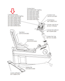 Life Fitness Recumbent Bike Left and Right Foot Pedal Pair 1-2" AK17-00189-0002 - fitnesspartsrepair