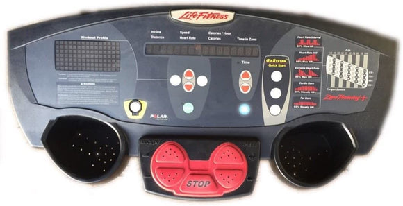 Life Fitness T3i T3 T30 T35 Treadmill Console Display Control Panel OEM - fitnesspartsrepair