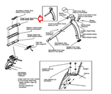 Life Fitness T5 Treadmill Bridge Cover Assembly AK59-00087-0000 - fitnesspartsrepair
