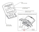 Life Fitness T5.5 T55-0XXX-01 Treadmill Display Console Assembly AK59-00072-0100 - hydrafitnessparts