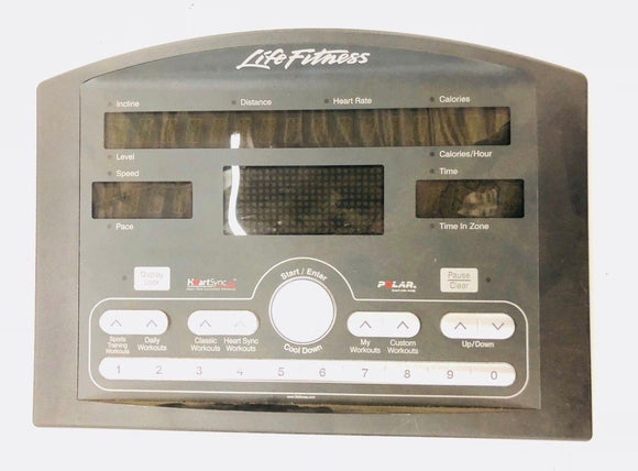 Life Fitness - T7.0 - T70-0XXX-01 Treadmill Display Console a080-92314-b000 - fitnesspartsrepair