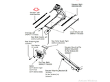 Life Fitness T7.0 Treadmill Left Side Rail Aluminum Extrusion AK59-00094-0000 - hydrafitnessparts