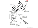 Life Fitness T7.0 Treadmill Right Side Rail Aluminum Extrusion AK59-00093-0000 - hydrafitnessparts