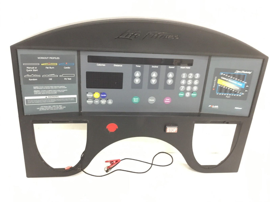 Life fitness discount 9500hr treadmill manual