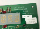 Life Fitness TR5500 Treadmill Display Console Electronic Board A080-92115-A000 - fitnesspartsrepair