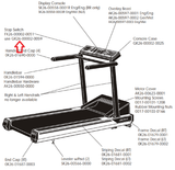 Life Fitness Treadmill Console Stop Button GK26-00002-0059 - fitnesspartsrepair