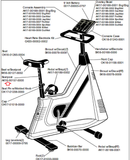 Life Fitness Upright Bike Adjustable Seat Post AK18-00157-0000 & P01AK1801570000 - hydrafitnessparts