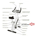 Life Fitness Upright Bike Left Pedal without Strap AK17-00026-0015 - fitnesspartsrepair